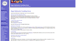 Desktop Screenshot of magicmathworks.org